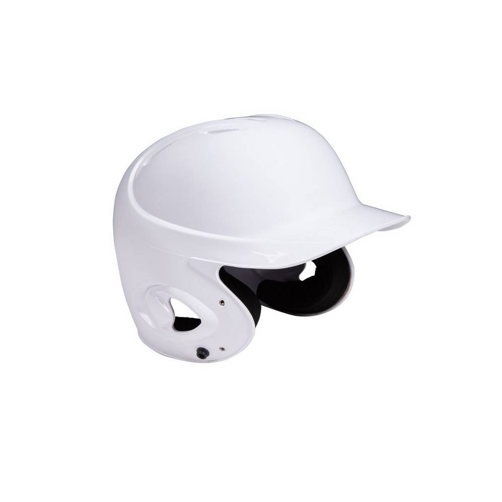 Mizuno Men's MVP Series Solid Batting Helmet Helmet White (380434-FIC)